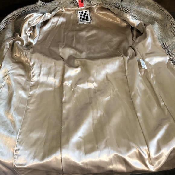 Lucid, Ltd. Leather Reptile Trench Coat - Picture 14 of 16